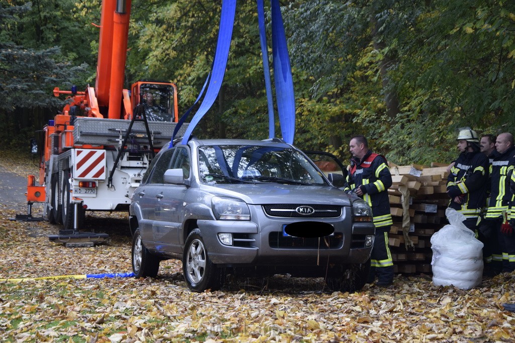 Einsatz BF Koeln PKW im See Koeln Esch P148.JPG - Miklos Laubert